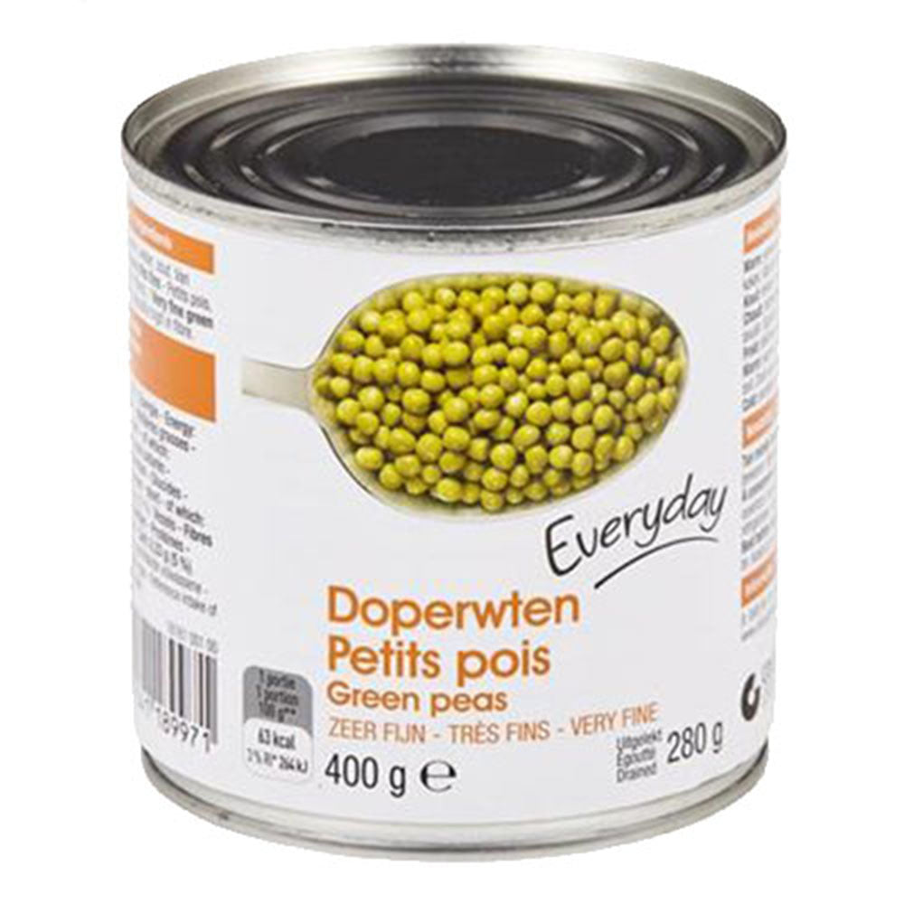 EVERYDAY Peas Superfine 400g (12)(144)