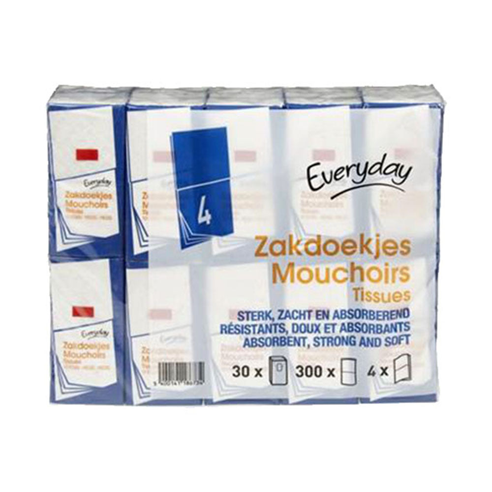 EVERYDAY TISSUES 4 LAYERS 30X10PCS (8)(36)