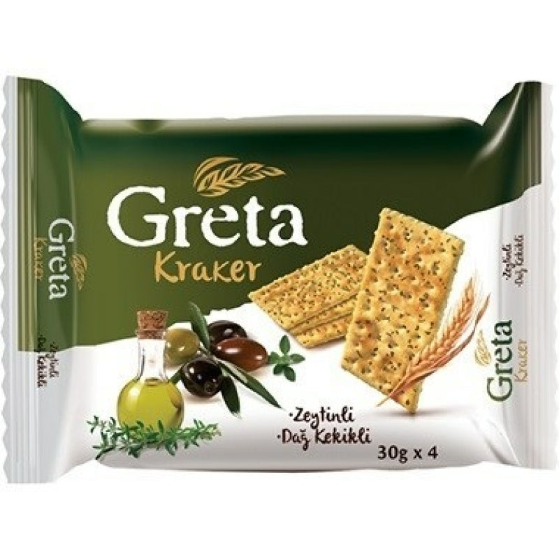 Solen Greeta Biscuit Olive & Thyme 30gx4 (24)