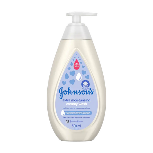 Johnson Baby Bath Extra Moistturising Wash 300ml (12)