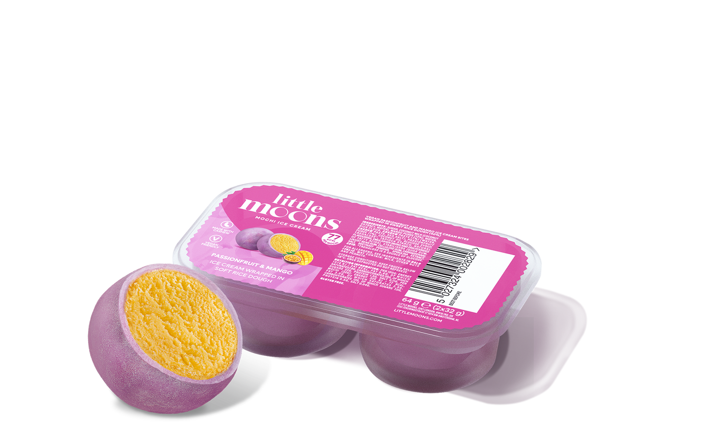 Little Moons Ice Cream Passion Fruit & Mango X6 (10)