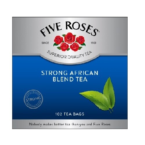 Five Rose Blend Tea Strong African 100s 200g (36)