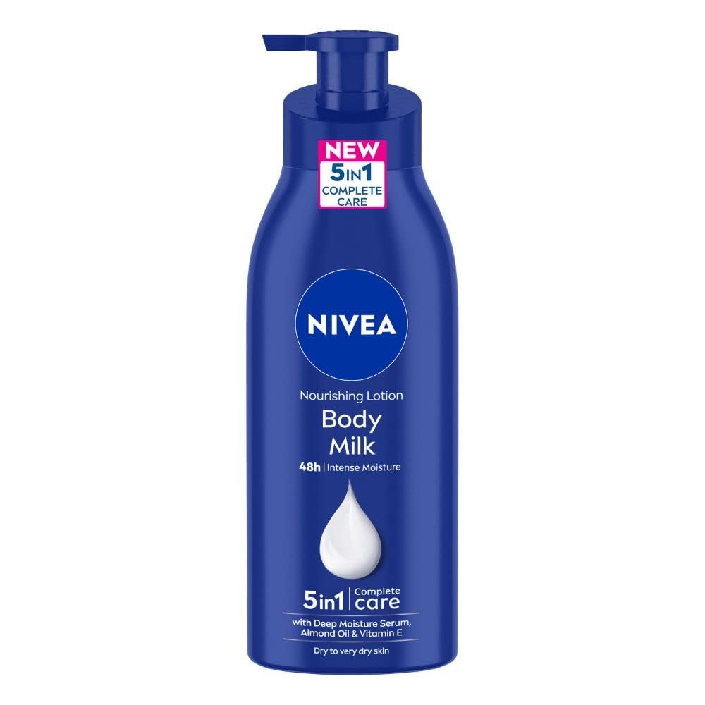 NIVEA BODY LOTION Body Milk Complete Care (Pump) 400ML (12)
