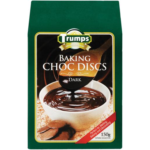 Trumps Baking Discs Dark 150g (12)