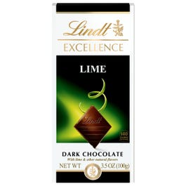 Lindt Chocolate Excellence Black Lime Zest 100G (20)