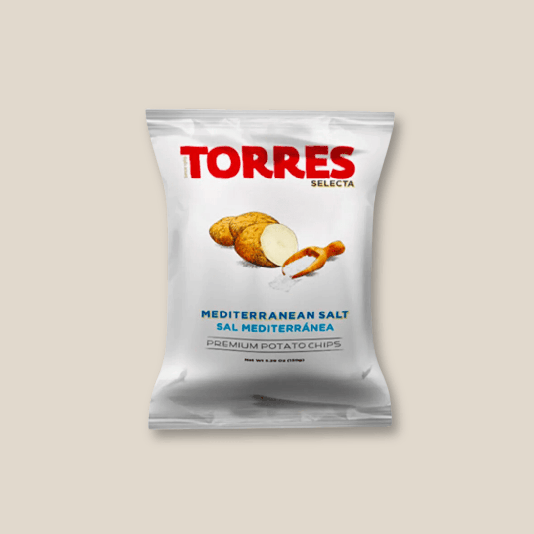 Torres Selecta Mediterranean Salt Potato Chips 50g (20)