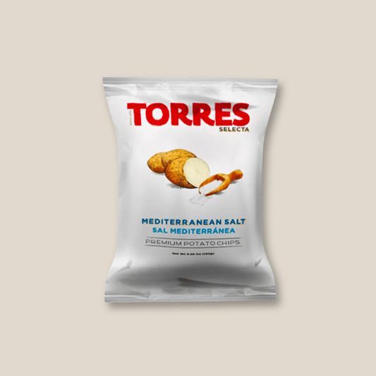 Torres Selecta Mediterranean Salt Potato Chips 50g (20)