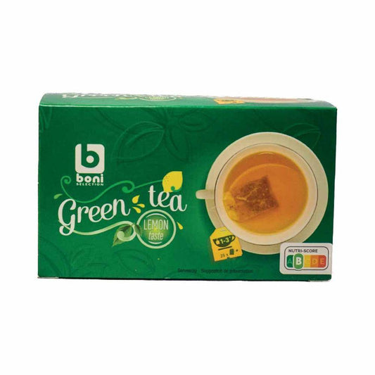 BONI SELECTION GREEN LEMON 25 BAGS (12) (121)
