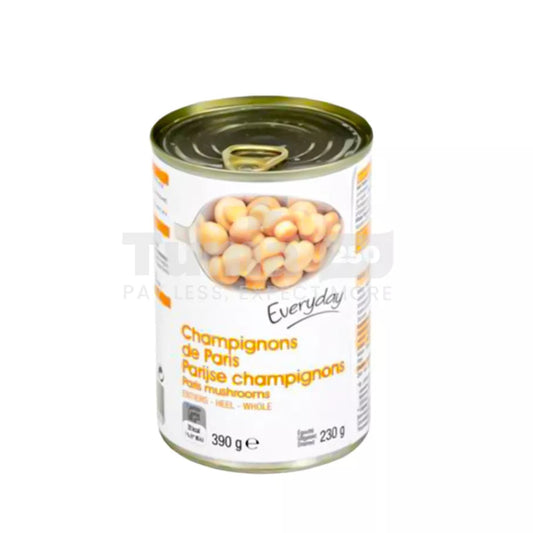 EVERYDAY PARIS MUSHROOMS WHOLE 390G (12)(144)