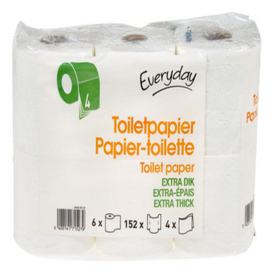 EVERYDAY TOILET PAPER 4P 152F 6R (7)(36)