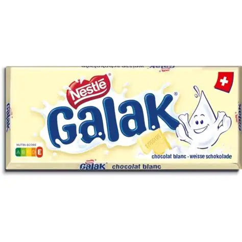 Nestle Galak Chocolate Bar White 100G (30x2)(60) Alt Unit