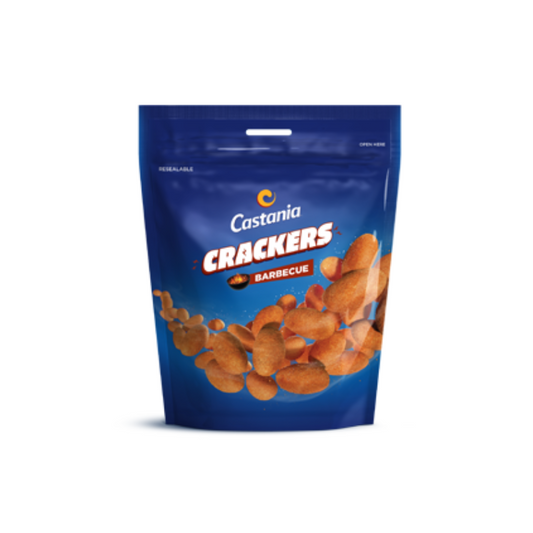 Castania Roasted  Nuts Crackers BBQ 70gr (10)