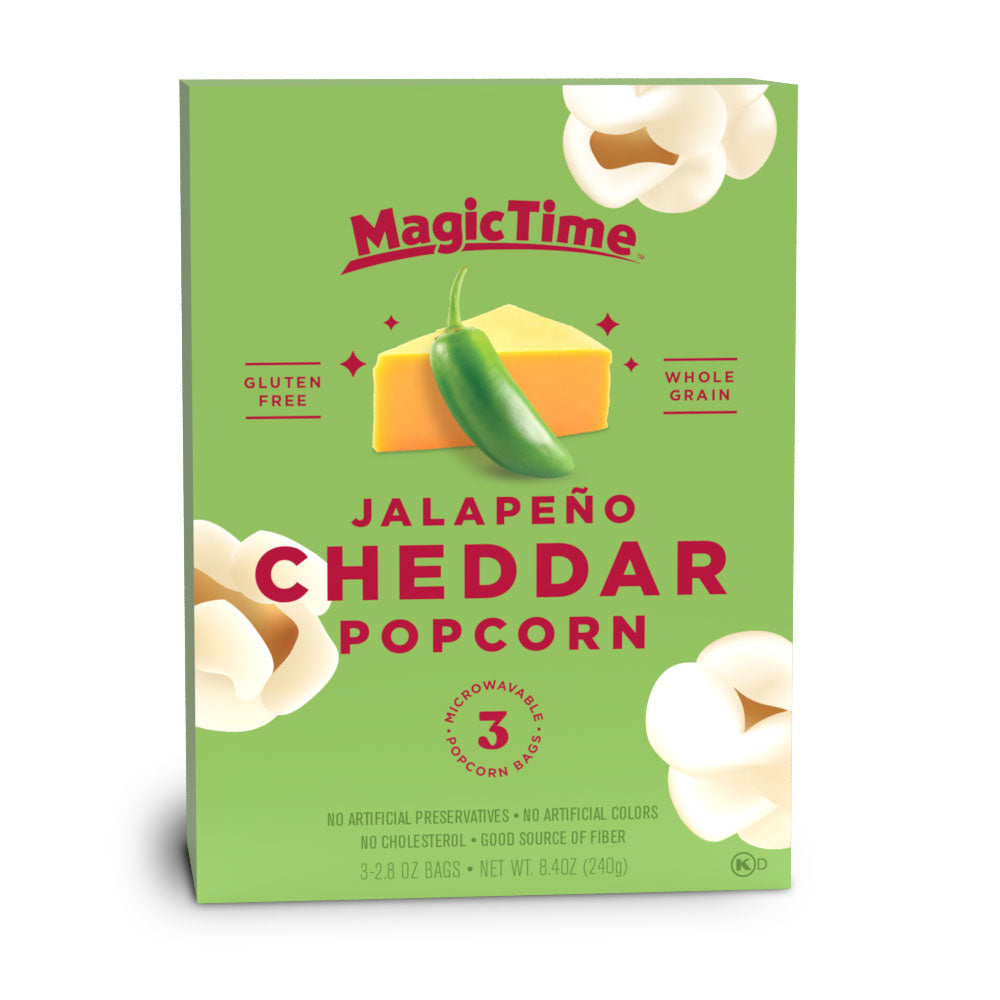 Magictime Micro Wave Popcorn Jalapeno 3 bag (12)