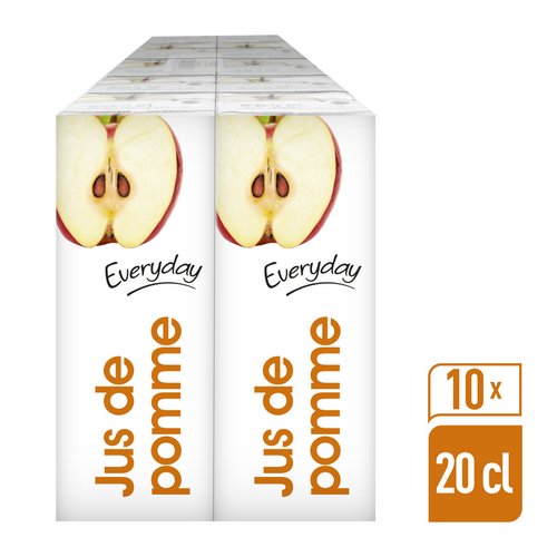 EVERYDAY JUS DE POMME BRIQUE 10X20CL (3)