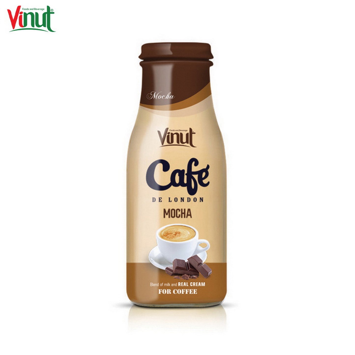 Vinut Coffee Milk Liquid Mocha 280ML (24)
