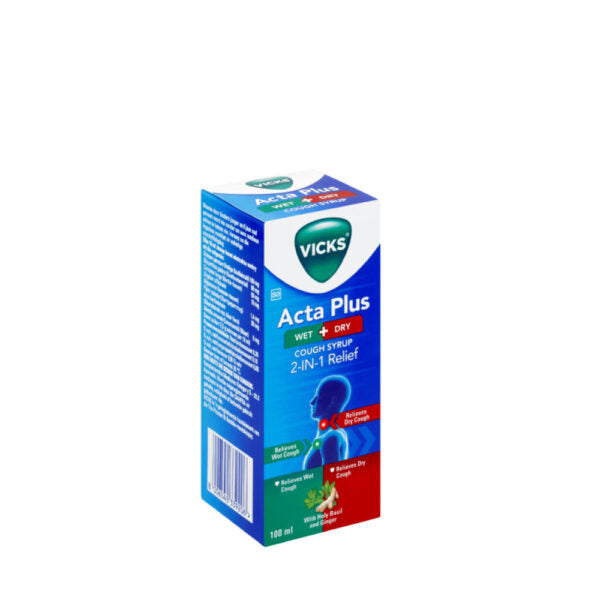 Vicks Acta Plus 2In 1 Cough Syrup 100Ml (6)
