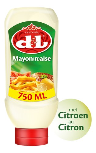DEVOS LEMMENS MAYONAISE LEMON TD 750ML (12)