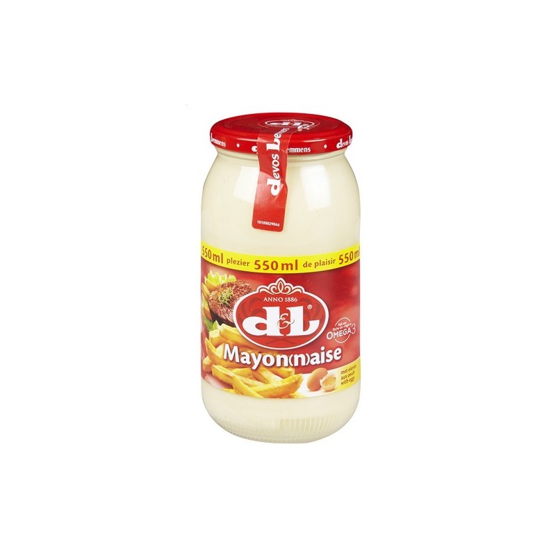 DEVOS LEMMENS MAYONNAISE OEUFS 550ML (12)