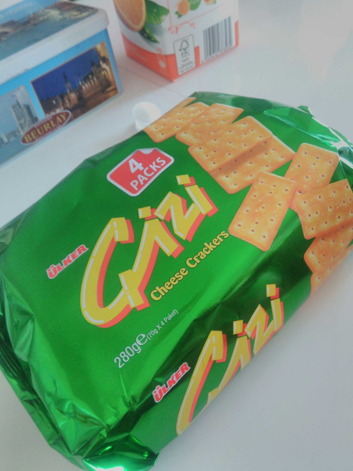 Ulker Cizi Crackers With Cheese 280 Gr (12)
