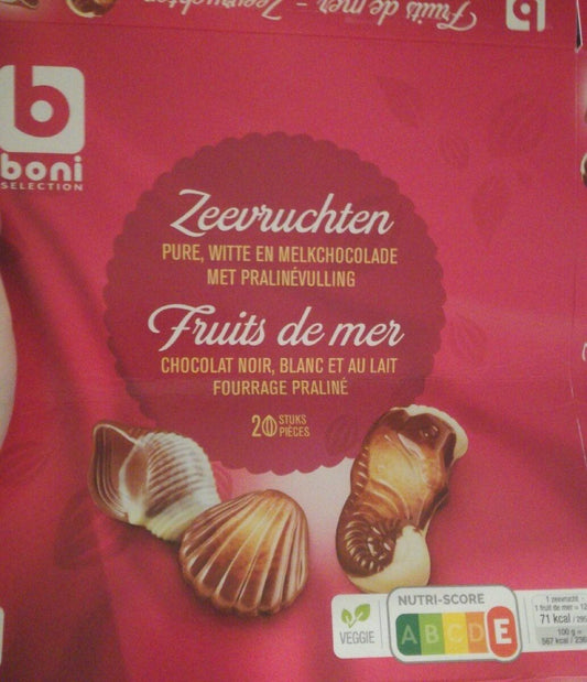 BONI Chocolate seafood 250g (12)