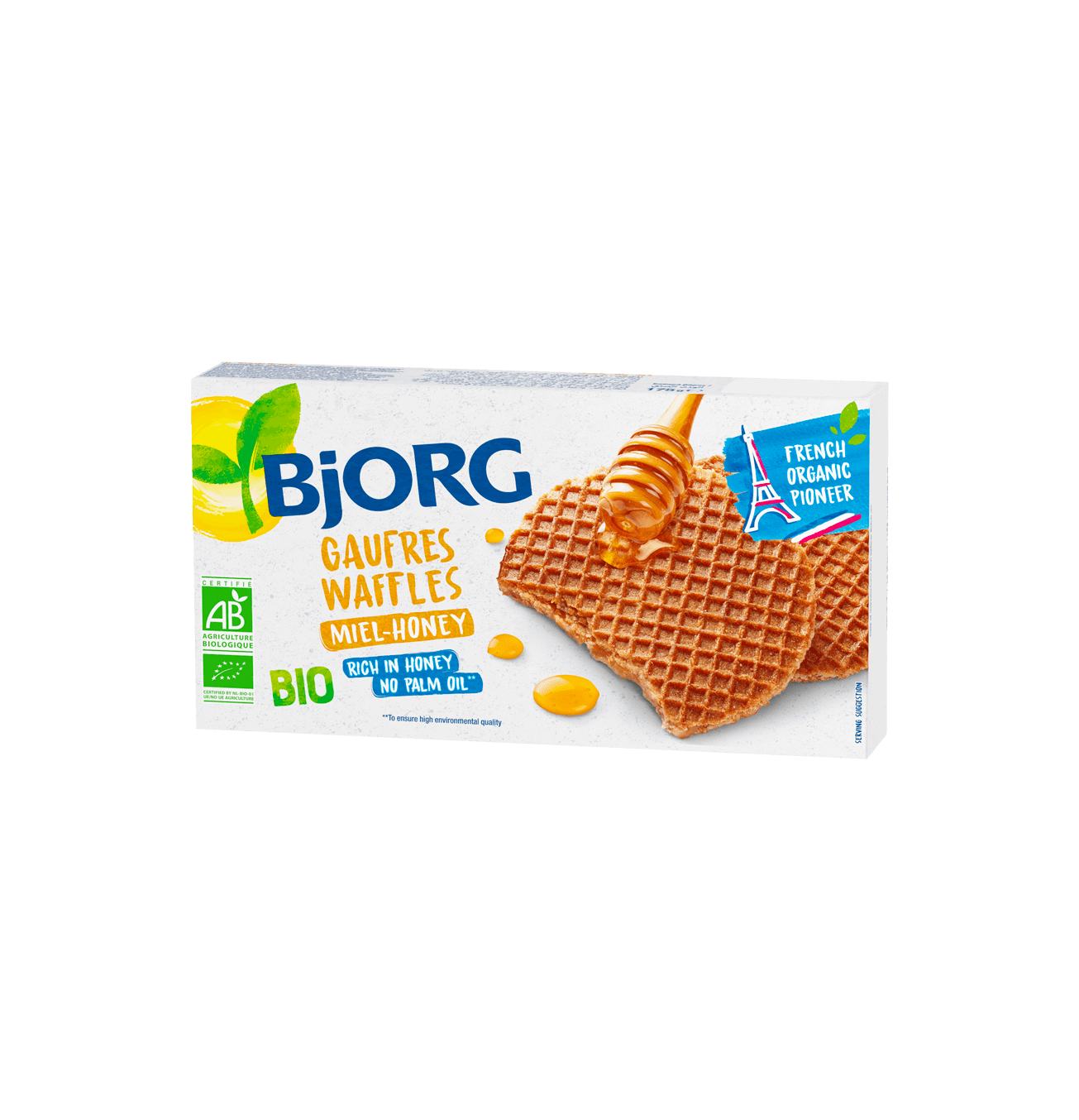 Bjorg biscuit Honey Waffle 175G (12)