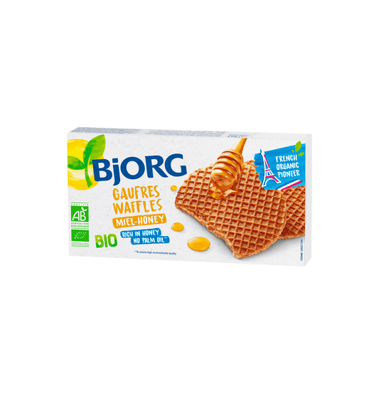 Bjorg biscuit Honey Waffle 175G (12)