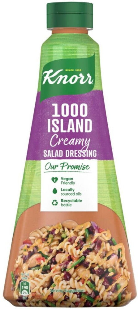 Knorr Salad Dressing 1000 Island 340Ml (20)