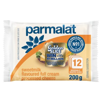 PARMALAT  CHEESE SWEET MILK SLICES 200 G (30)